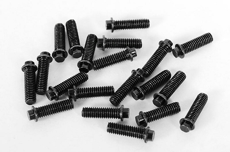 RC4WD Miniature Scale Hex Bolts (M3x 10mm) (Black)