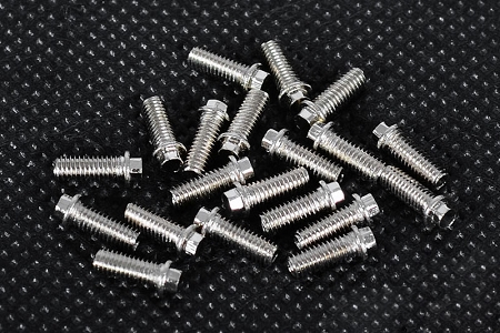 RC4WD Miniature Scale Hex Bolts (M3x8mm) (Silver)