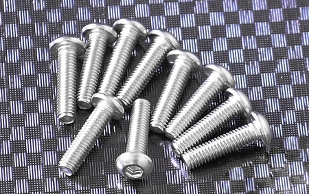 RC4WD Button Head Cap Screws M3 x 12mm (10) - Click Image to Close