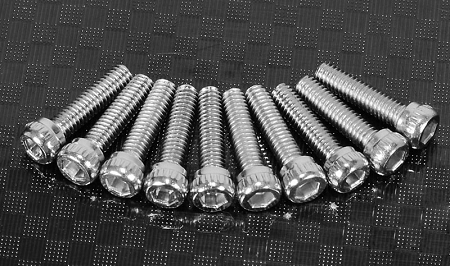 RC4WD Socket Head Cap Screws M2.5 X 10mm (10)