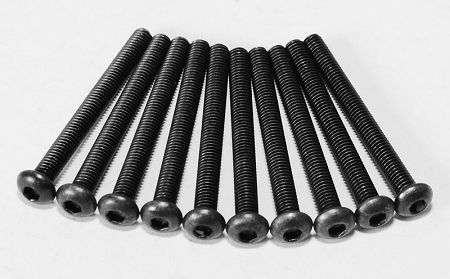 RC4WD Steel Button Head Cap Screws M3 x 25mm (10)