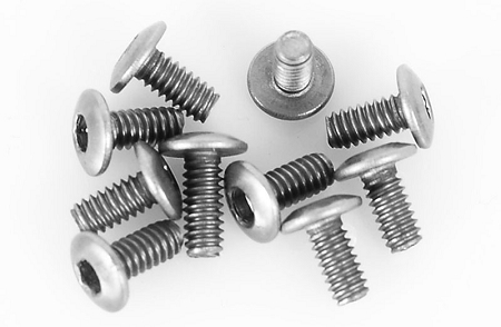 RC4WD Titanium Button Head Cap Screws M2 x 4mm (10)