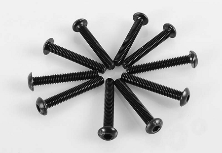 RC4WD Steel Button Head Cap Screws M3 x 20mm (10)