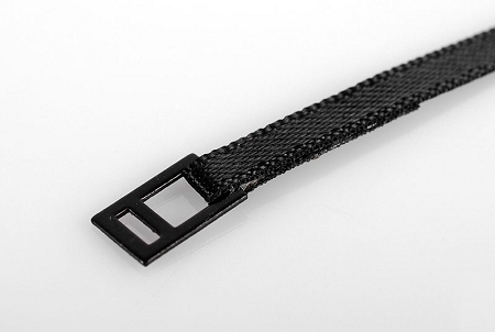 RC4WD Black Tie Down Strap with Metal Latch - Click Image to Close