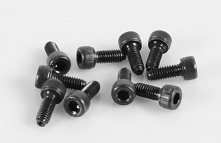 RC4WD Steel Socket Head Cap Screws M4 X 10mm (10)