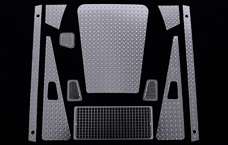 RC4WD Diamond Plate Accessory Pack for Defender D90 Body
