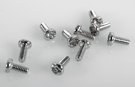 RC4WD Phillips Head Machine Screws M1.6 X 4mm (10)