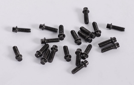 RC4WD Miniature Scale Hex Bolts (M2 x 6mm) (Black) - Click Image to Close