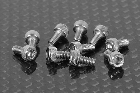 RC4WD Socket Head Cap Screws M2.5 x 5mm (10)