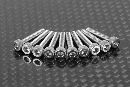 RC4WD Socket Head Cap Screws M2.5 x 14mm (10)