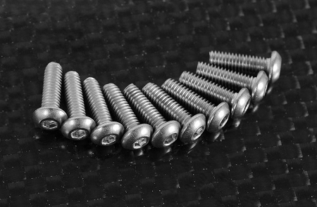 RC4WD Button Head Cap Screws M2.5 x 8mm (10) - Click Image to Close