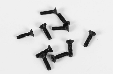 RC4WD Steel Flat Head Socket Cap Screw M2 x 8mm (10) - Click Image to Close