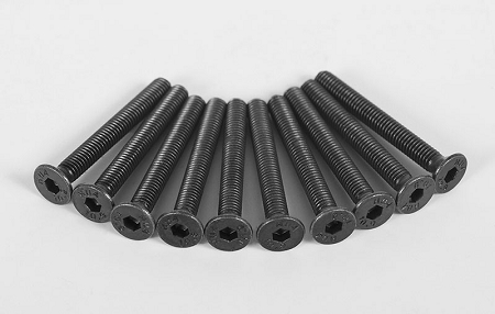 RC4WD Steel Flat Head Socket Cap Screw M3 x 25mm (10) - Click Image to Close