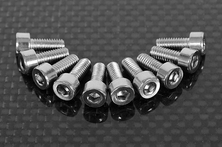 RC4WD Socket Head Cap Screws M4 X 10mm (10)