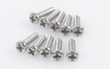 RC4WD Phillips Head Machine Screws M1.6 X 6mm (10)