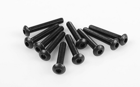 RC4WD Steel Socket Head Cap Screws M4 X 25mm (10)