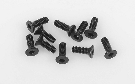 RC4WD Steel Flat Head Cap Screw M2 X 6mm (10)