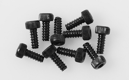 RC4WD Socket Head Self Tapping Screws M2 X 5mm (Black)