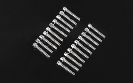 RC4WD Miniature Scale Hex Bolts (M2.5 X 12mm) (Silver)
