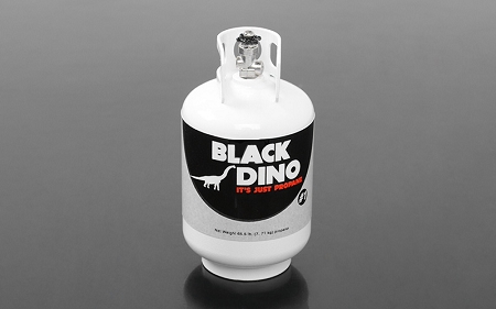 RC4WD Black Dino 1/10 Aluminum Propane Tank - Click Image to Close