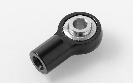 RC4WD M3 Short Straight Aluminum Rod Ends (Black) (10)