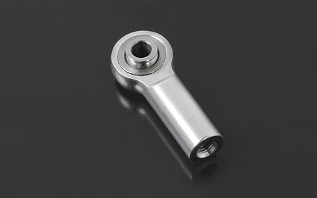 RC4WD M3 Medium Straight Aluminum Rod Ends (Silver) (10) - Click Image to Close