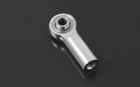 RC4WD M3 Medium Straight Aluminum Rod Ends (Silver) (10)