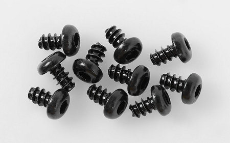 RC4WD Button Head Self Tapping Screws M3 X 5mm (Black) - Click Image to Close