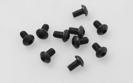 RC4WD Steel Button Head cap Screws M2.5 x 4MM (10)