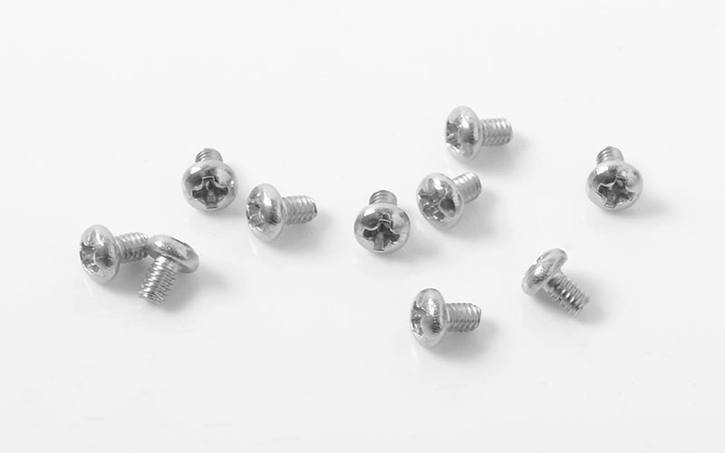 RC4WD Phillips Head Machine Screws M2 x 3mm (10)