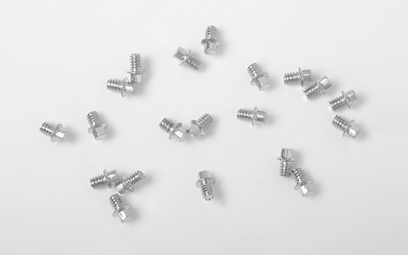 RC4WD Miniature Scale Hex Bolts (M1.6 x 2mm) (Silver) - Click Image to Close