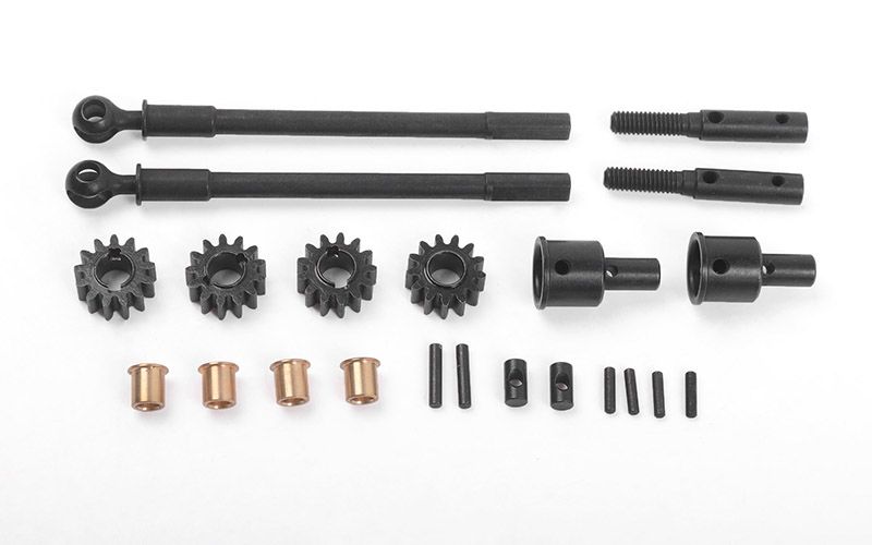 RC4WD Replacement CVD Axles for Portal Front Axles for Axial AR44