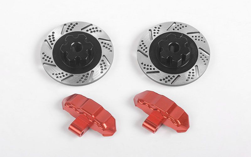 RC4WD Baer Brake Systems Rotors and Caliper Set for Traxxas UDR - Click Image to Close