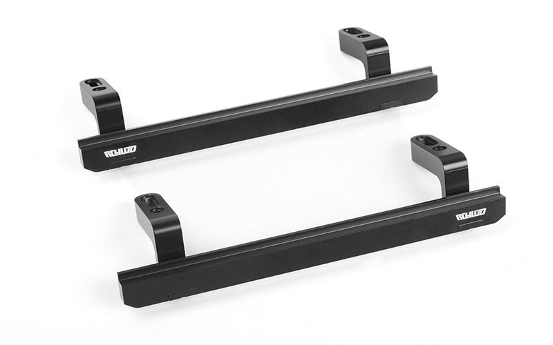 RC4WD Tough Armor Slim-Line CNC Sliders for Traxxas TRX-4 (Black)