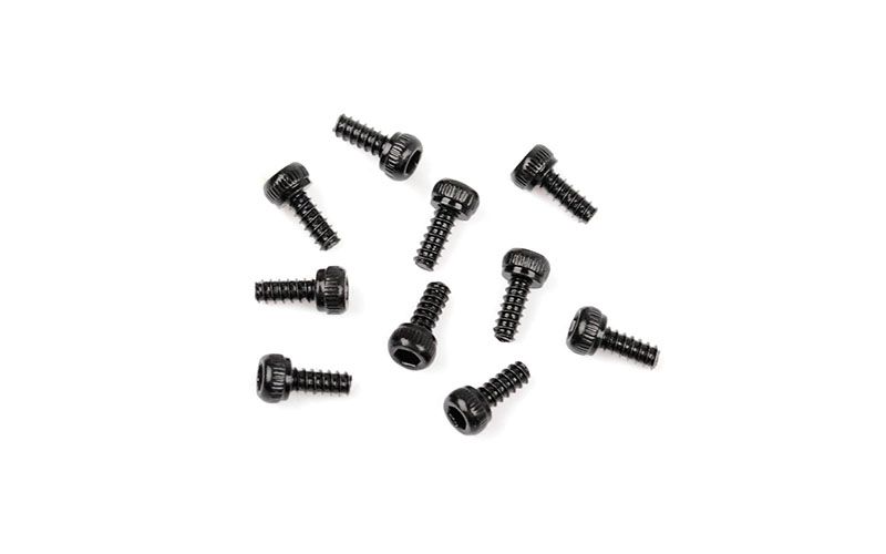 RC4WD Socket Head Self Tapping Screws M1.6 X 4mm (Black) - Click Image to Close
