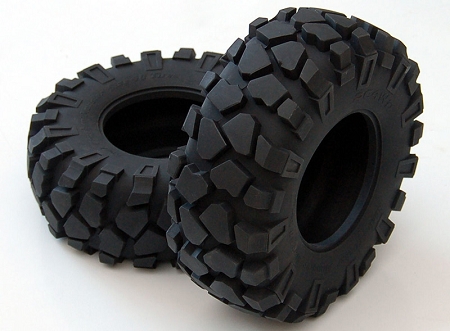 RC4WD 3.8" Rock Crusher Monster 40 Series X4 Tires 8.26" OD (2) - Click Image to Close