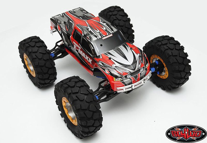 RC4WD 3.8" Rock Crusher Monster 40 Series X4 Tires 8.26" OD (2) - Click Image to Close