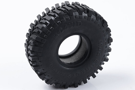 RC4WD 1.55" Mud Slingers Advanced X3 Offroad Tire 4.11" OD (2) - Click Image to Close