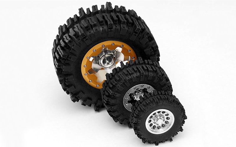 RC4WD 3.8" Mud Slingers Monster 40 Series X4 Tires 7.55" OD (2) - Click Image to Close