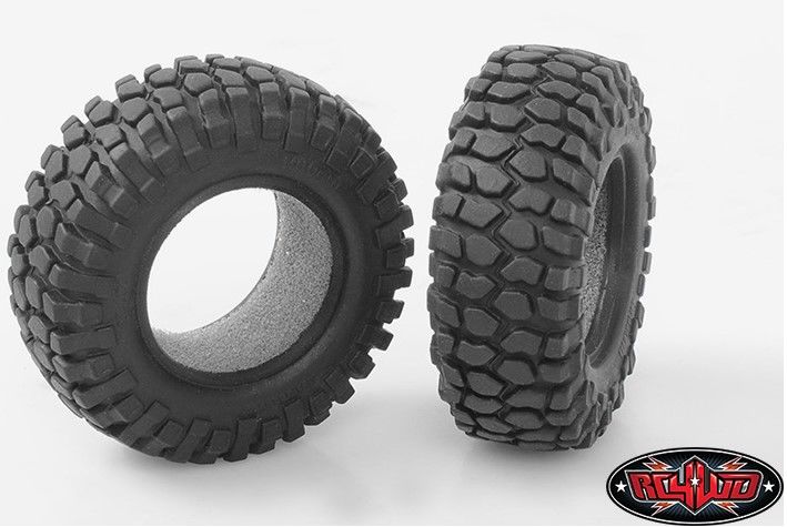 RC4WD 1.0" Rock Crusher X3 Micro Crawler Tires 1.89" OD (2) - Click Image to Close