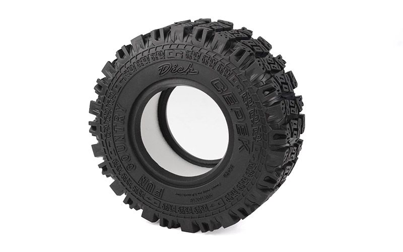RC4WD Dick Cepek Fun Country 1.9" Scale Tires, OD 3.94" (2)