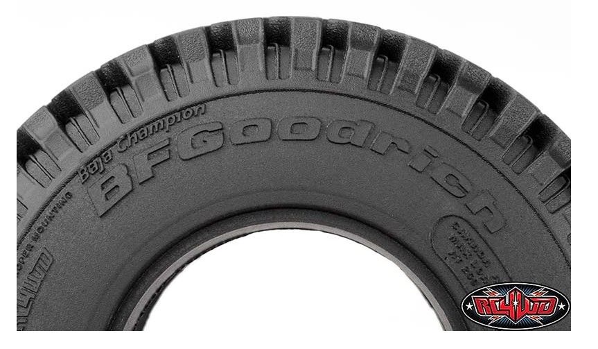 RC4WD 1.7" BFGoodrich Mud Terrain KM Scale Tires 3.70" OD (2) - Click Image to Close