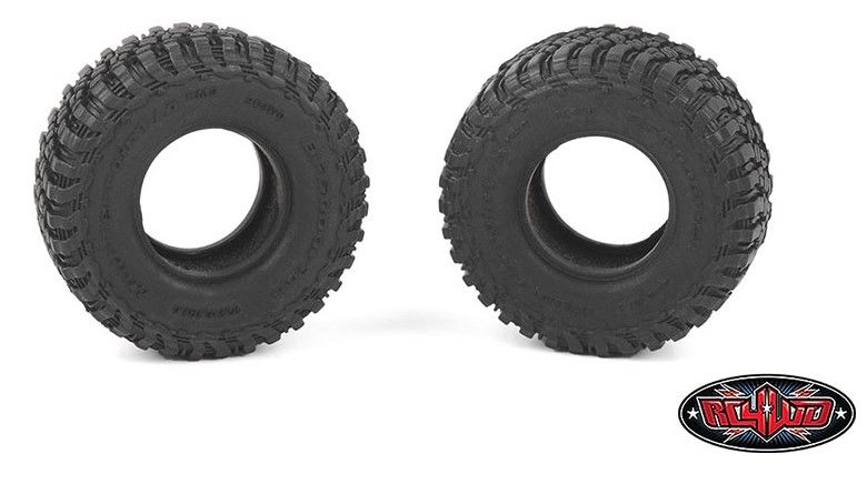 RC4WD 0.7" BFGoodrich Mud Terrain T/A KM3 Tires 1.57" OD (2) - Click Image to Close