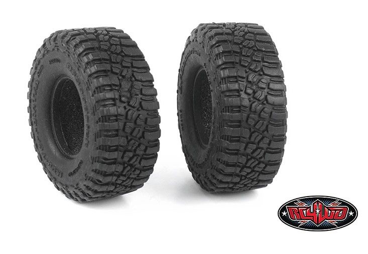 RC4WD 0.7" BFGoodrich Mud Terrain T/A KM3 Tires 1.57" OD (2) - Click Image to Close