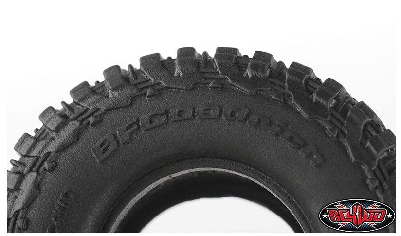 RC4WD 0.7" BFGoodrich Mud Terrain T/A KM3 Tires 1.57" OD (2)