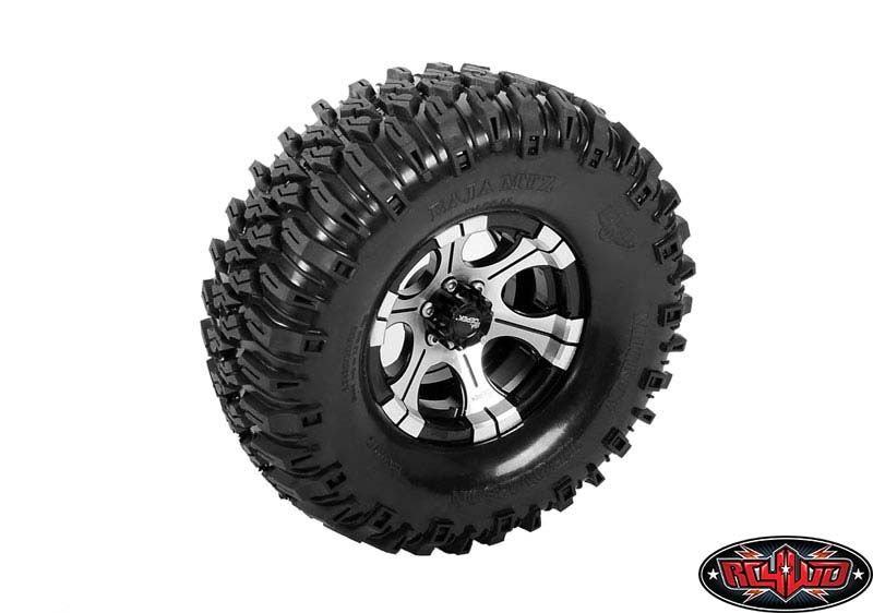 RC4WD 2.2" Mickey Thompson Baja MTZ X2S Scale Tires 4.75" OD (2)