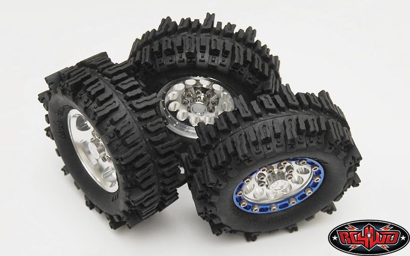 RC4WD 1.9" Mud Slingers Advanced X3 Tires 3.66" OD (2) RC4WD 1.9" Mud Slingers Advanced X3 Tires 3.66" OD (2)