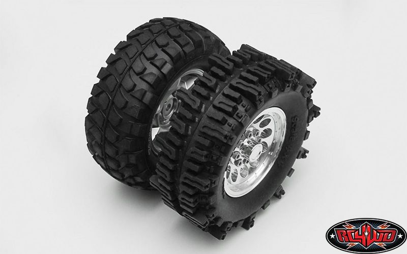 RC4WD 1.9" Mud Slingers Advanced X3 Tires 3.66" OD (2) RC4WD 1.9" Mud Slingers Advanced X3 Tires 3.66" OD (2)