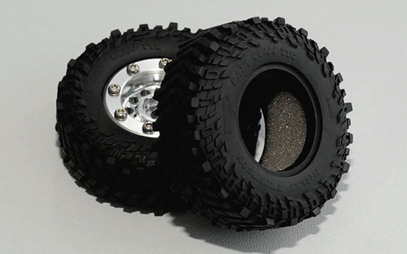 RC4WD 1.0" Mickey Thompson Baja Claw TTC X3 Tires 2.0" OD (2) - Click Image to Close