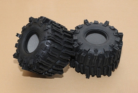 RC4WD 2.6" Mud Slingers Clod TXT-1 X4 Tires 6.57" OD (2) - Click Image to Close